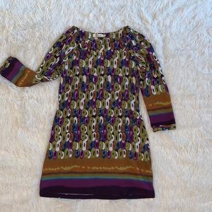 Aryeh Long Sleeve Multi-color dress Size L
